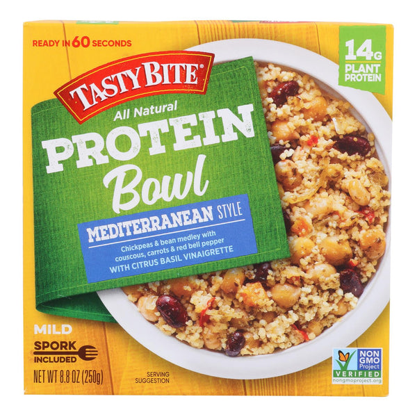 Tasty Bite - Bowl Protein Medit Style - Case Of 6-8.8 Oz