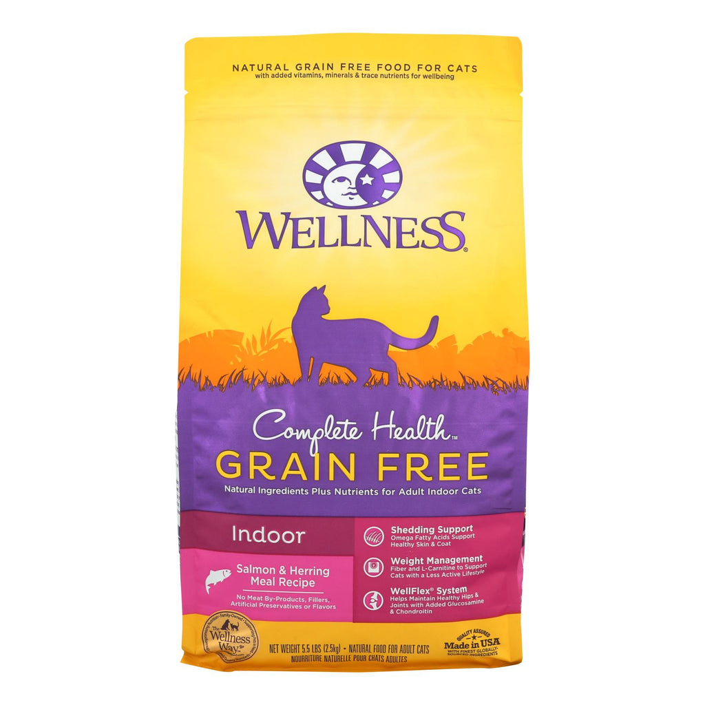 Wellness Pet Products - Cmplt Hlth Meal Salm/hrng - Case Of 4 - 5.5 Lb