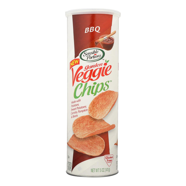 Sensible Portions Bbq Garden Veggie Chips - Case Of 12 - 5 Oz