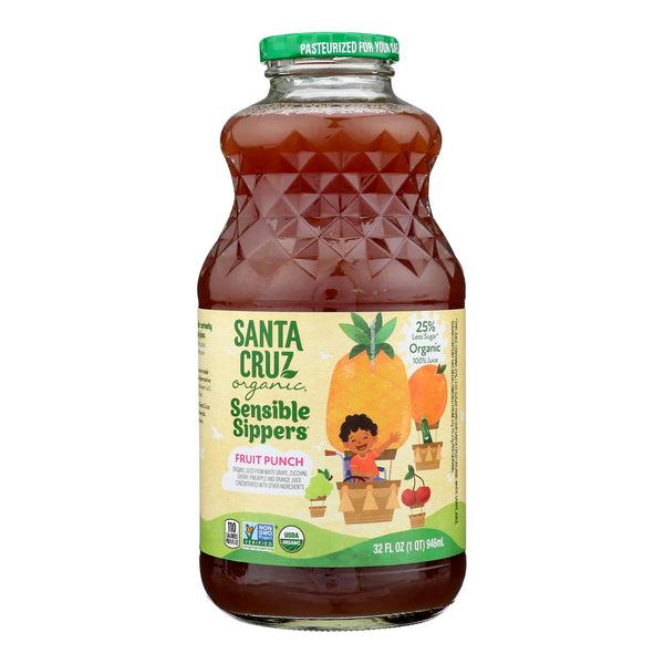 Santa Cruz Organic - Juice Snsbl Sipr Fruit Pn - Case Of 6-32 Fz