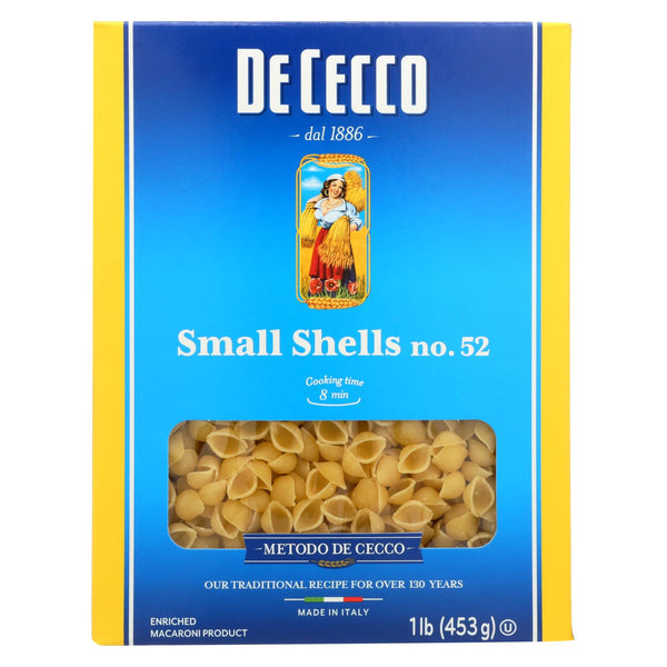 De Cecco Pasta - Pasta - Conchiglie - Case Of 20 - 16 Oz