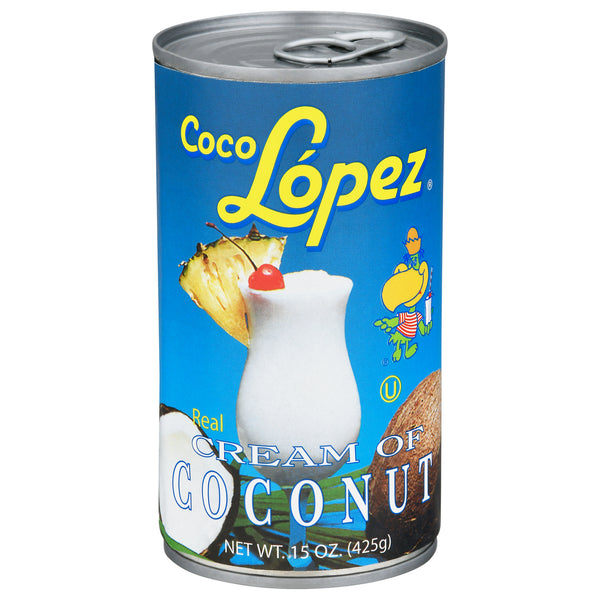Coco Lopez Real Cream Of Coconut - Case Of 24 - 15 Fl Oz.
