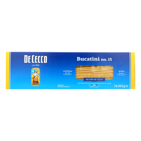 De Cecco Pasta - Perciatelli Pasta - Case Of 20 - 16 Oz