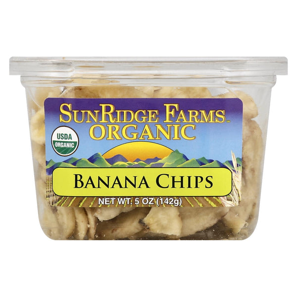 Sunridge Farms - Banana Chips - Case Of 12-5 Oz