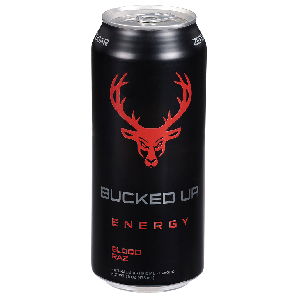 Bucked Up - Energy Drink Blood Raz - Case Of 12-16 Oz