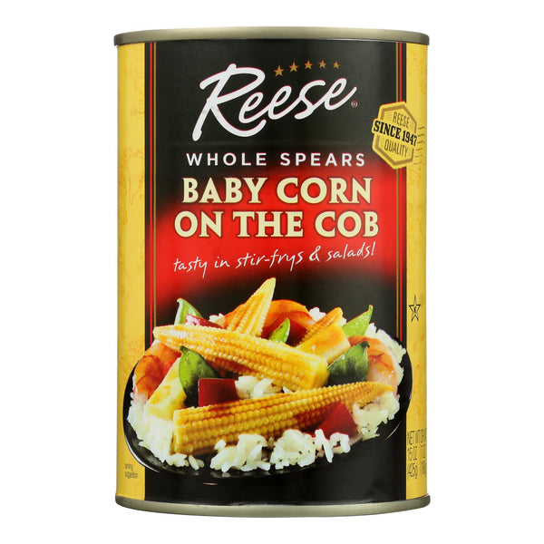 Reese - Baby Corn On The Cob - Case Of 12 - 15 Oz