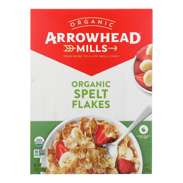 Arrowhead Mills - Cereal Spelt Flakes - Case Of 6-12 Oz