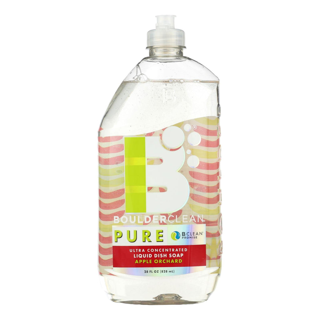 Boulder Clean Pure Apple Orchard Ultra Concentrated Liquid Dish Soap - Case Of 6 - 28 Fz