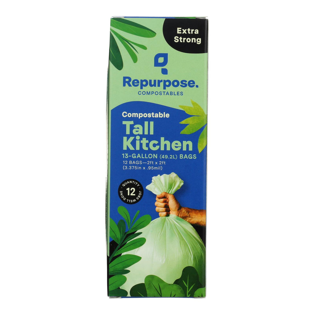 Repurpose - Bags Tall Kitchen - Case Of 20 - 12 Ct