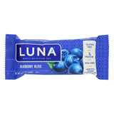 Clif Bar Luna Bar - Organic Blueberry Bliss - Case Of 15 - 1.69 Oz