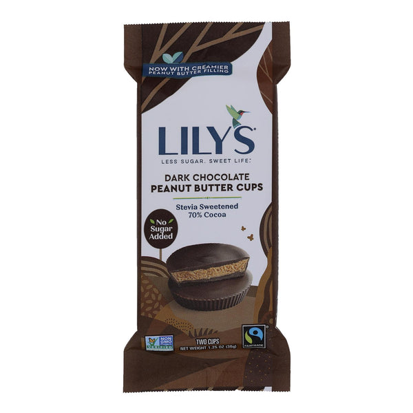 Lilys - Peanut Butter Cup Dark Chocolate 2 Pack - Case Of 12-1.25 Oz