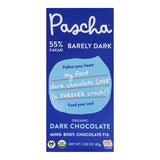 Pascha - Bar Chocolate 55% Cacao - Case Of 10 - 2.82 Oz