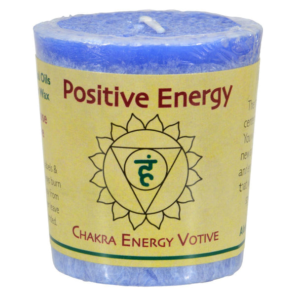 Aloha Bay - Chakra Votive Candle - Positive Energy - Case Of 12 - 2 Oz