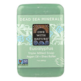 One With Nature Triple Milled Soap Bar - Eucalyptus - 7 Oz