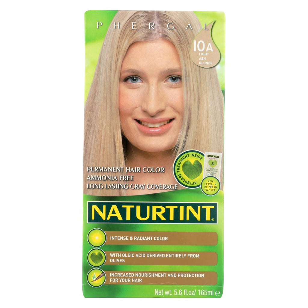 Naturtint Hair Color - Permanent - 10a - Light Ash Blonde - 5.28 Oz