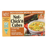 Edwards And Sons Natural Bouillon Cubes - Not Chick N - 2.5 Oz - Case Of 12