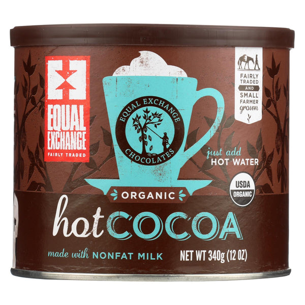 Equal Exchange Organic Hot Cocoa - Case Of 6 - 12 Oz.
