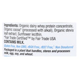 Teras Whey Protein Powder - Whey - Organic - Fair Trade Certified Dark Chocolate Cocoa - 12 Oz