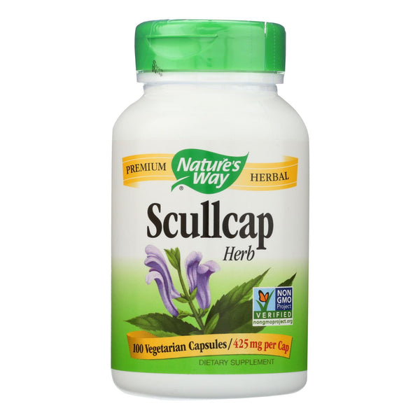 Nature's Way - Scullcap Herb - 100 Capsules