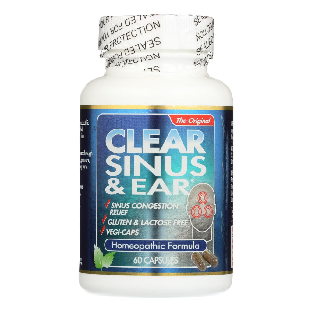 Clear Products Clear Sinus And Ear - 60 Capsules