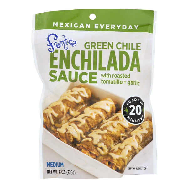 Frontera Foods Green Chile Enchilada Sauce - Green Chile - Case Of 6 - 8 Oz.
