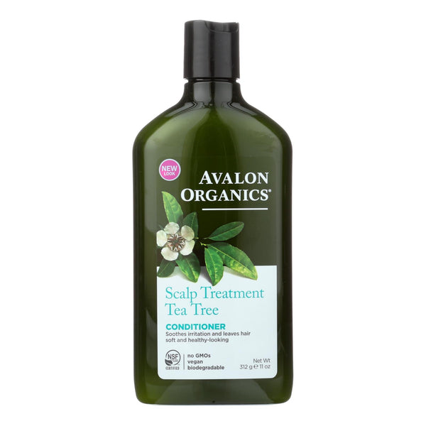 Avalon Organics Scalp Treatment Tea Tree Conditioner - 11 Fl Oz