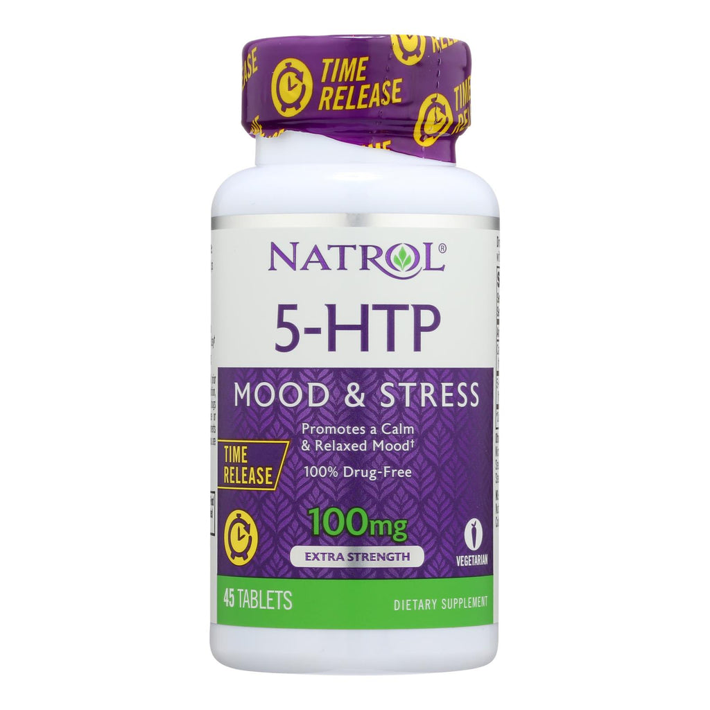 Natrol 5-htp Tr Time Release - 100 Mg - 45 Tablets