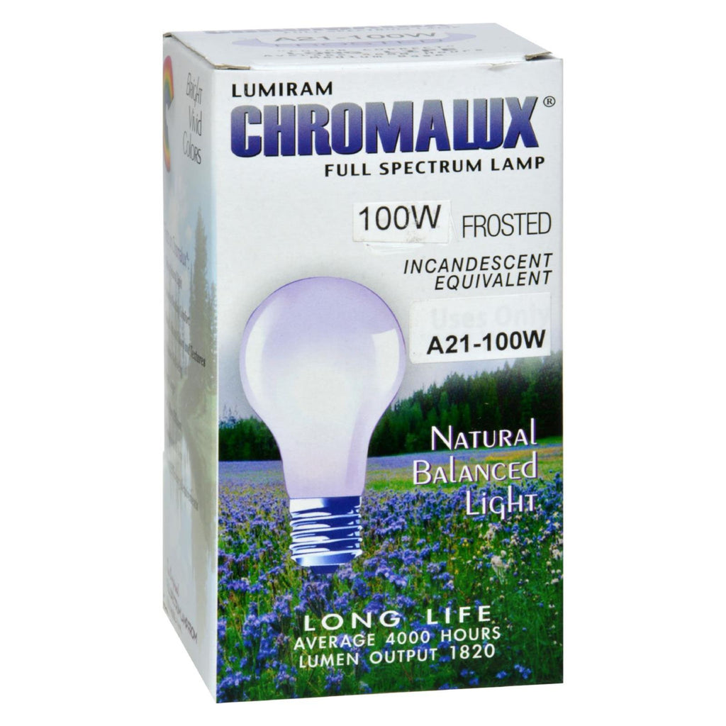 Chromalux Light Bulb Frosted-100w - 1 Bulb