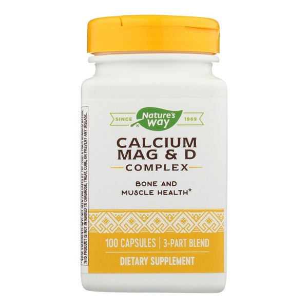 Nature's Way - Calcium Mag And D Complex - 100 Capsules