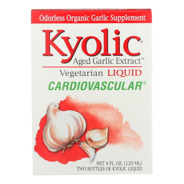 Kyolic - Aged Garlic Extract Cardiovascular Liquid - 4 Fl Oz