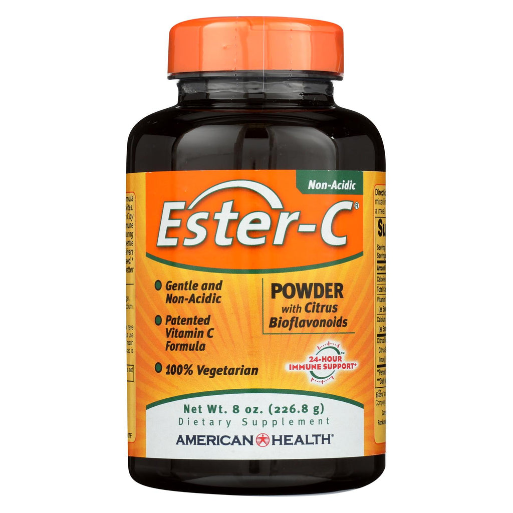 American Health - Ester-c Powder With Citrus Bioflavonoids - 8 Oz