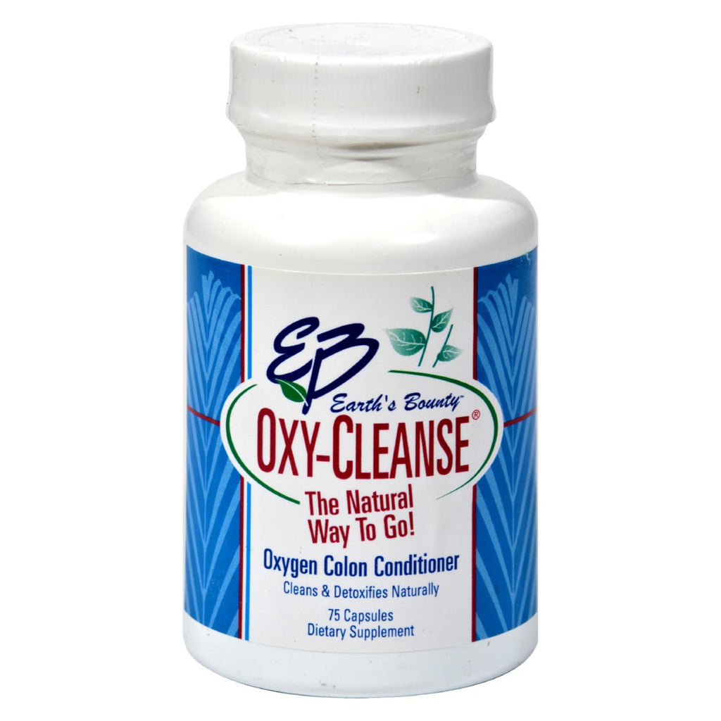 Earth's Bounty Oxy-cleanse - 600 Mg - 75 Capsules