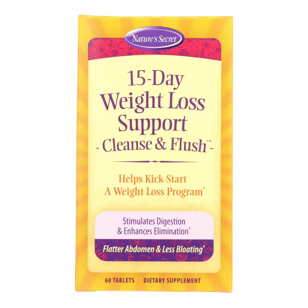 Nature's Secret 15 Day Diet And Cleansing Plan - 60 Tablets