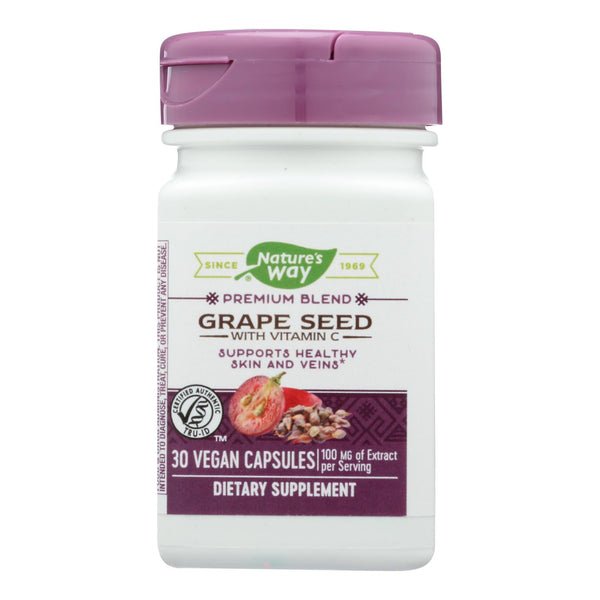 Nature's Way - Grape Seed Standardized - 30 Capsules