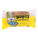 Bobo's Oat Bars - All Natural - Gluten Free - Lemon Poppyseed - 3 Oz Bars - Case Of 12