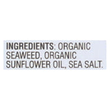 Gimme Organic Seaweed Chips - Sea Salt - Case Of 12 - 0.35 Oz.