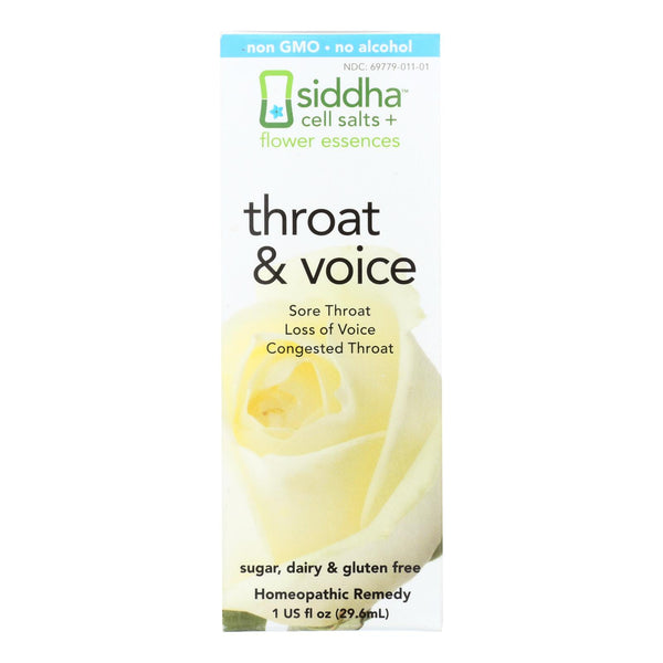 Siddha Flower Essences Throat And Voice - 1 Fl Oz