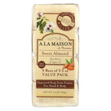 A La Maison - Bar Soap - Sweet Almond - 4-3.5 Oz