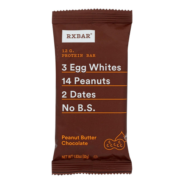 Rxbar - Protein Bar - Chocolate Peanut Butter - Case Of 12 - 1.83 Oz.