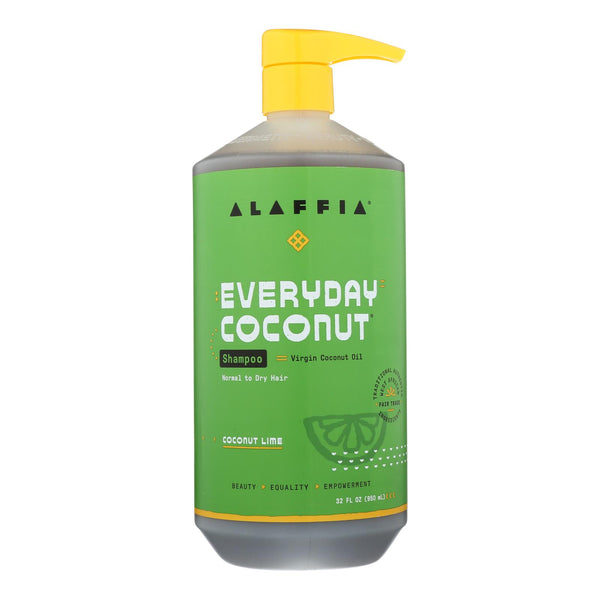 Alaffia - Everyday Shampoo - Coconut Lime - 32 Fl Oz.