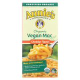 Annie's Homegrown Organic Macaroni & Cheese - Vegan Cheddar Flavored - Case Of 12 - 6 Oz