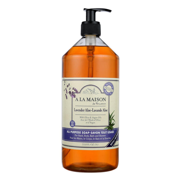 A La Maison - Liquid Hand Soap - Lavender Aloe - 33.8 Fl Oz.