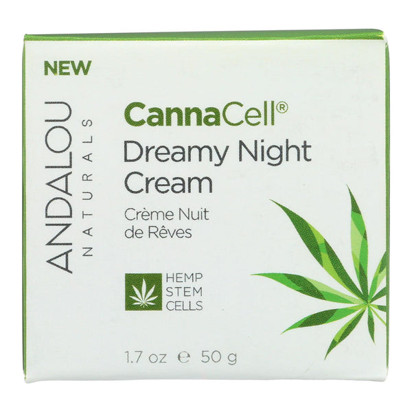 Andalou Naturals - Cannacell Dreamy Night Cream - 1.7 Oz.