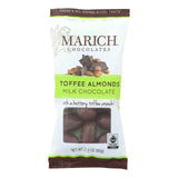 Marich Milk Chocolate Toffee Almonds  - Case Of 12 - 2.3 Oz