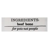 Happy N Healthy Pet - Dog Bone Beef Medium - Case Of 6 - 1 Ct