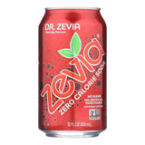 Zevia Soda - Zero Calorie - Dr Zevia - Can - 6-12 Oz - Case Of 4