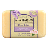 A La Maison - Bar Soap - Rose Lilac - 8.8 Oz