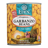 Eden Foods Organic Garbanzo Beans - Case Of 12 - 29 Oz.