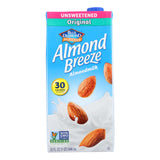 Almond Breeze - Almond Milk - Unsweetened Original - Case Of 12 - 32 Fl Oz.