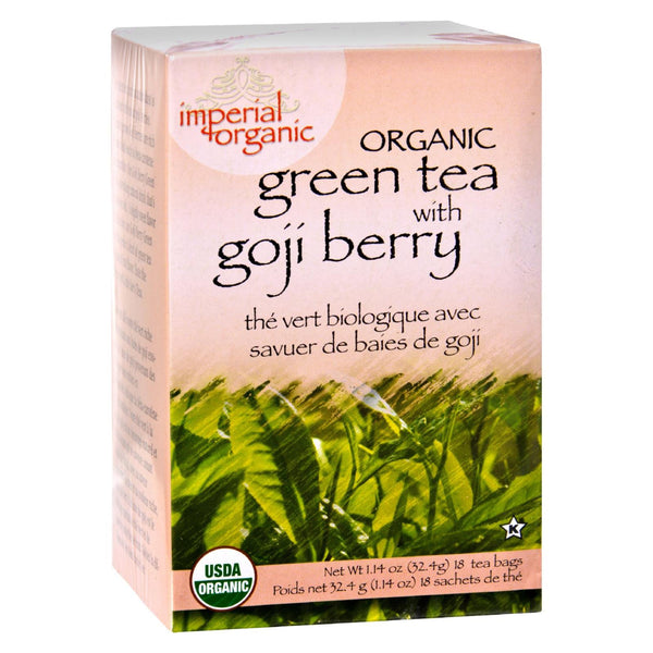 Uncle Lee's Imperial Organic Green Tea With Goji Berry - 18 Tea Bags